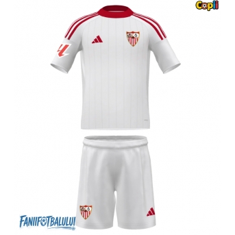 Sevilla Echipament de Fotbal Replică 2025-26 Copii Acasa (+ Șorturi)